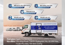 BẢO DƯỠNG VÀ SỬA CHỮA LƯU ĐỘNG TẠI HUYỆN PHÚ GIÁO - BÌNH DƯƠNG