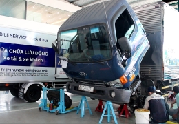 Bảo Dưỡng Định Kỳ Xe Mighty 75S