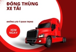 Những lưu ý quan trọng trong đóng thùng xe tải