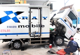 Lắp máy lạnh xe tải