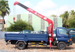 Đóng Thùng Xe Tải - Xe Tải Cẩu