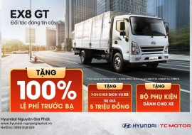 SỞ HỮU EX8GT VỚI “0 ĐỒNG” LỆ PHÍ TRƯỚC BẠ 