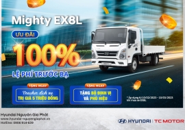 ƯU ĐÃI THÁNG MỚI KHI MUA MIGHTY EX8L