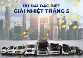 Khuyến mãi khi mua xe tải Hyundai trong tháng 5 năm 2024