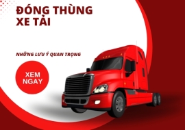 Những lưu ý quan trọng trong đóng thùng xe tải