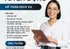 Hyundai Nguyên Gia Phát tuyển dụng kế toán dịch vụ