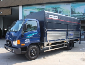 Xe tải Hyundai Mighty 110SP thùng mui bạt