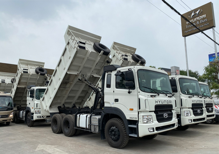 Xe ben Hyundai HD270 với chất lượng hàng đầu