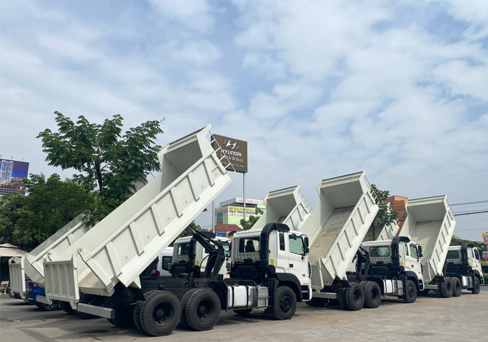 Xe ben Hyundai HD270 với chất lượng hàng đầu