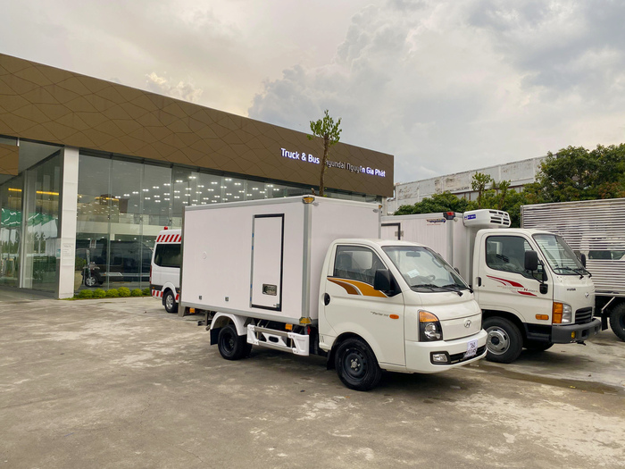 Hyundai H150 Thùng Bảo Ôn chính hãng giá tốt bảo hành chu đáo