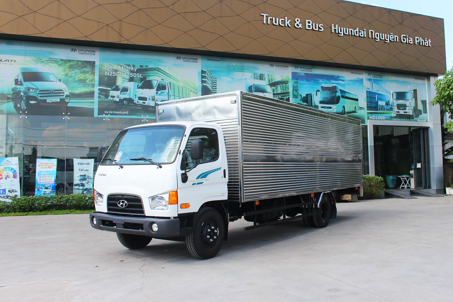 NEW MIGHTY 110XL - 7 TẤN - Thùng 6m3