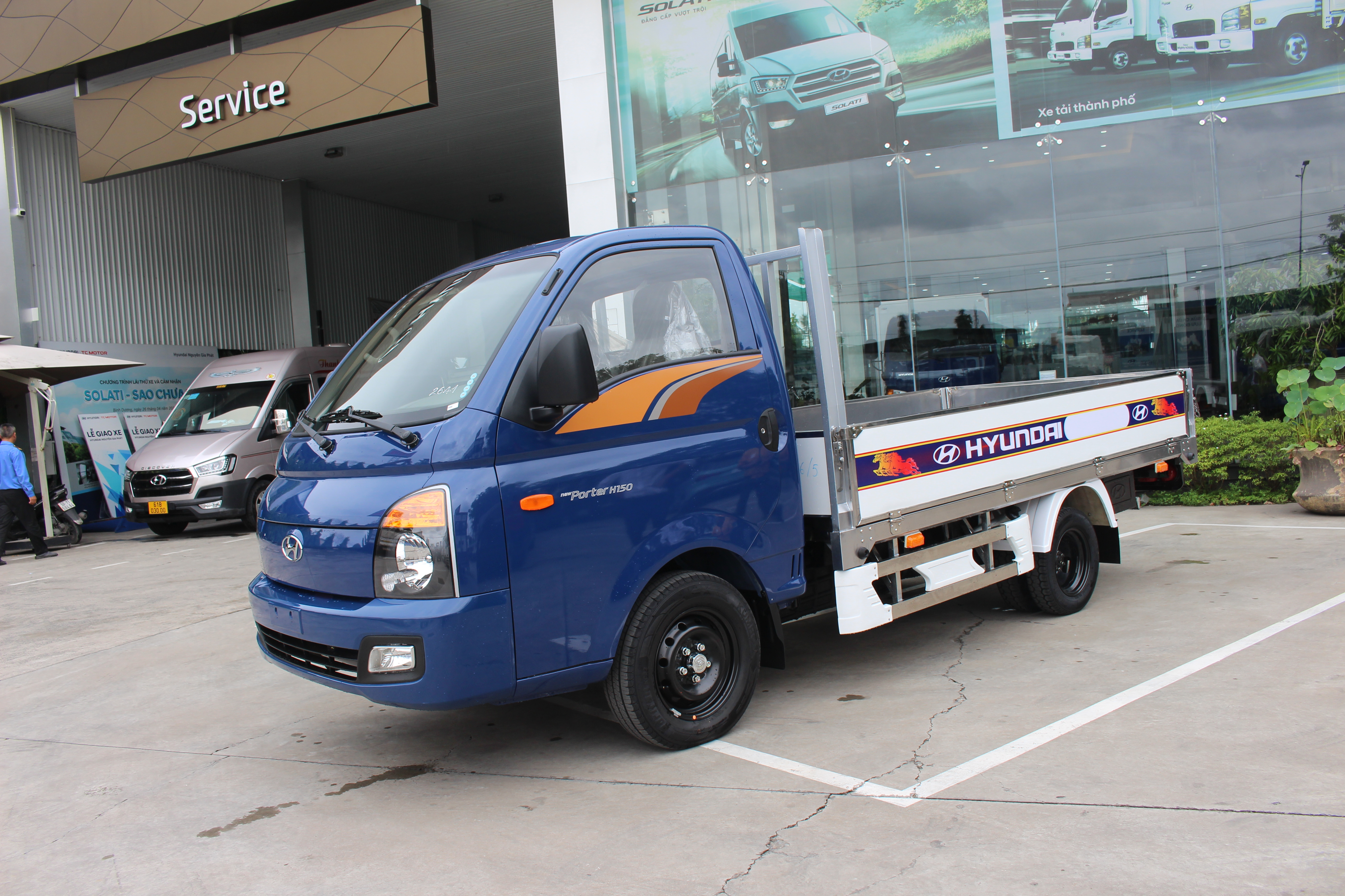 Hyundai H150 thùng lửng
