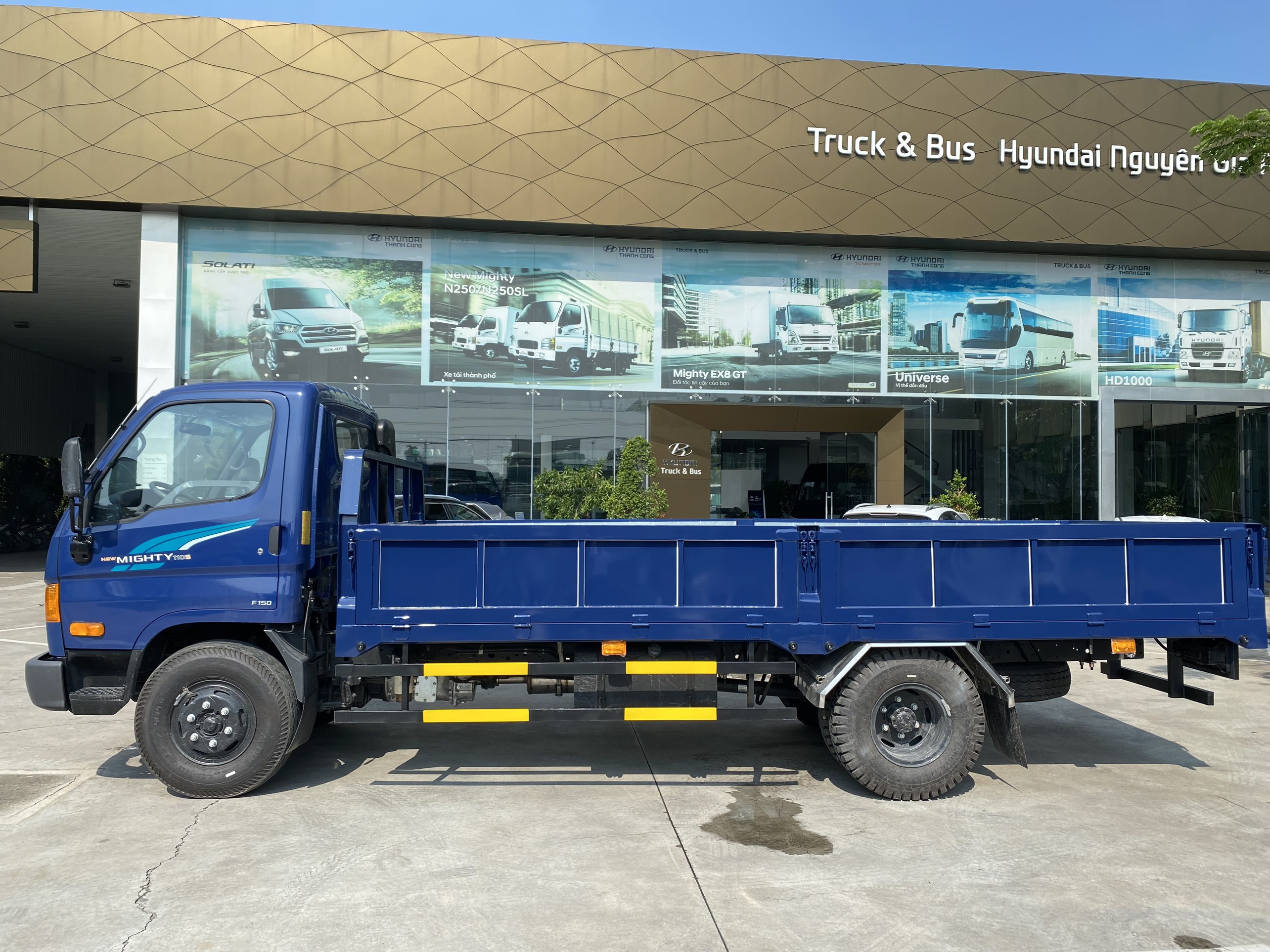 Xe tải Hyundai Mighty 110SP thùng lửng 